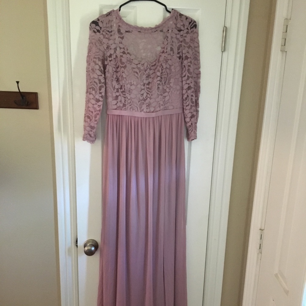 David’s Bridal Size 4 Quartz Bridesmaid’s Dress